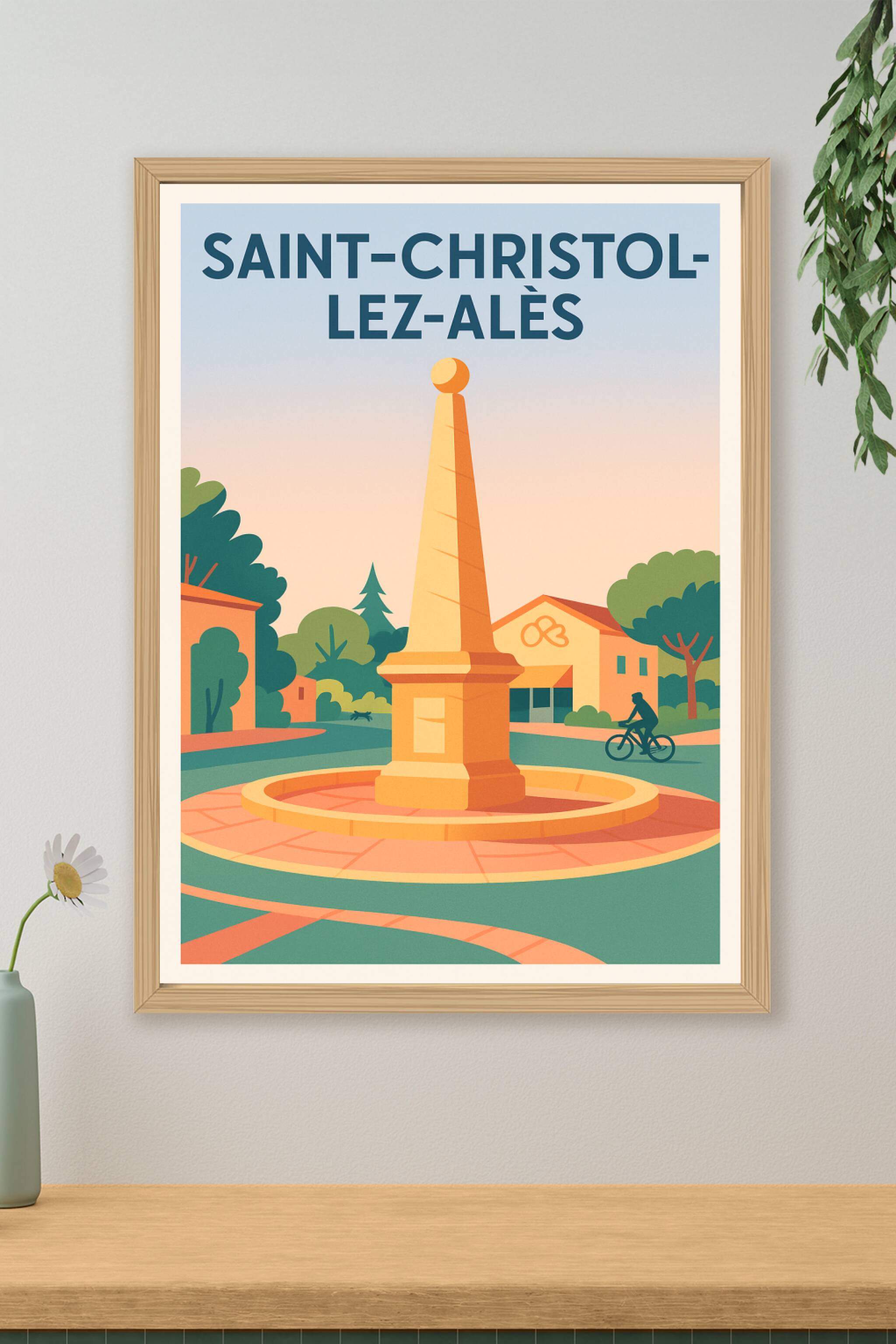 Affiche de Saint-Christol-lez-Alès - Charme et Sérénité au Cœur de la Ville