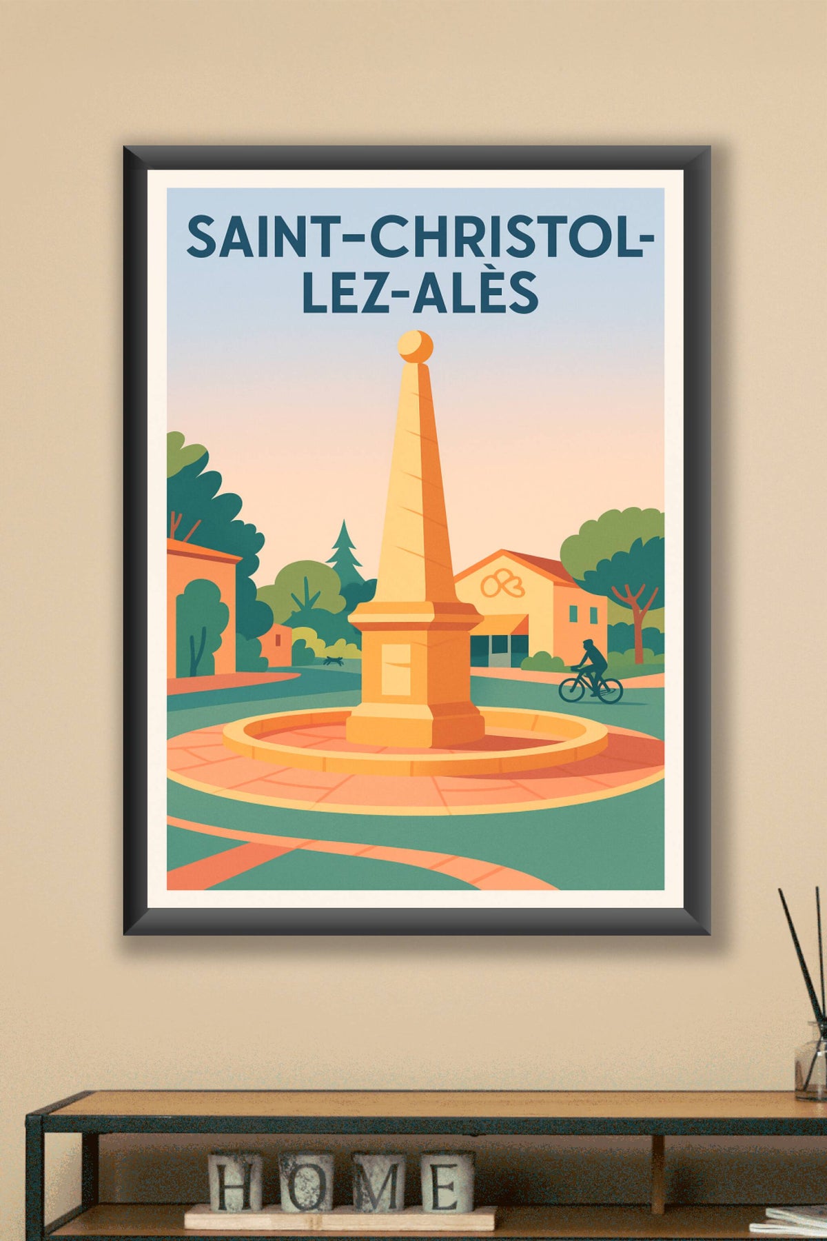 Affiche de Saint-Christol-lez-Alès - Charme et Sérénité au Cœur de la Ville