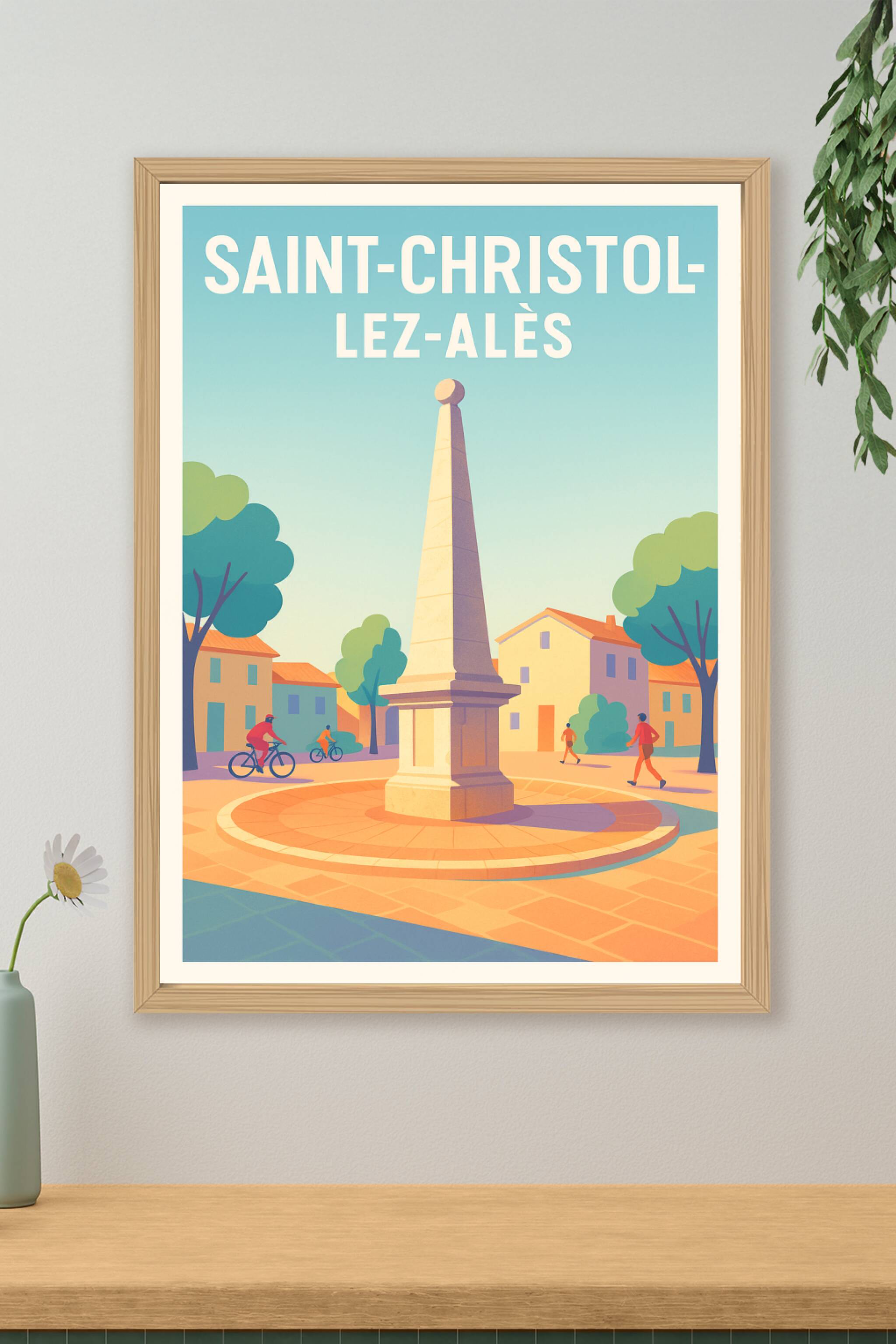 Affiche de Saint-Christol-lez-Alès - Charme et Sérénité en Provence