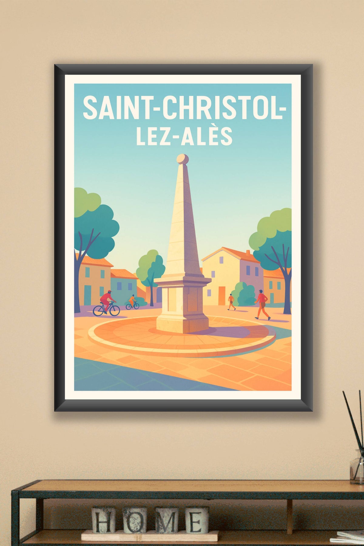 Affiche de Saint-Christol-lez-Alès - Charme et Sérénité en Provence
