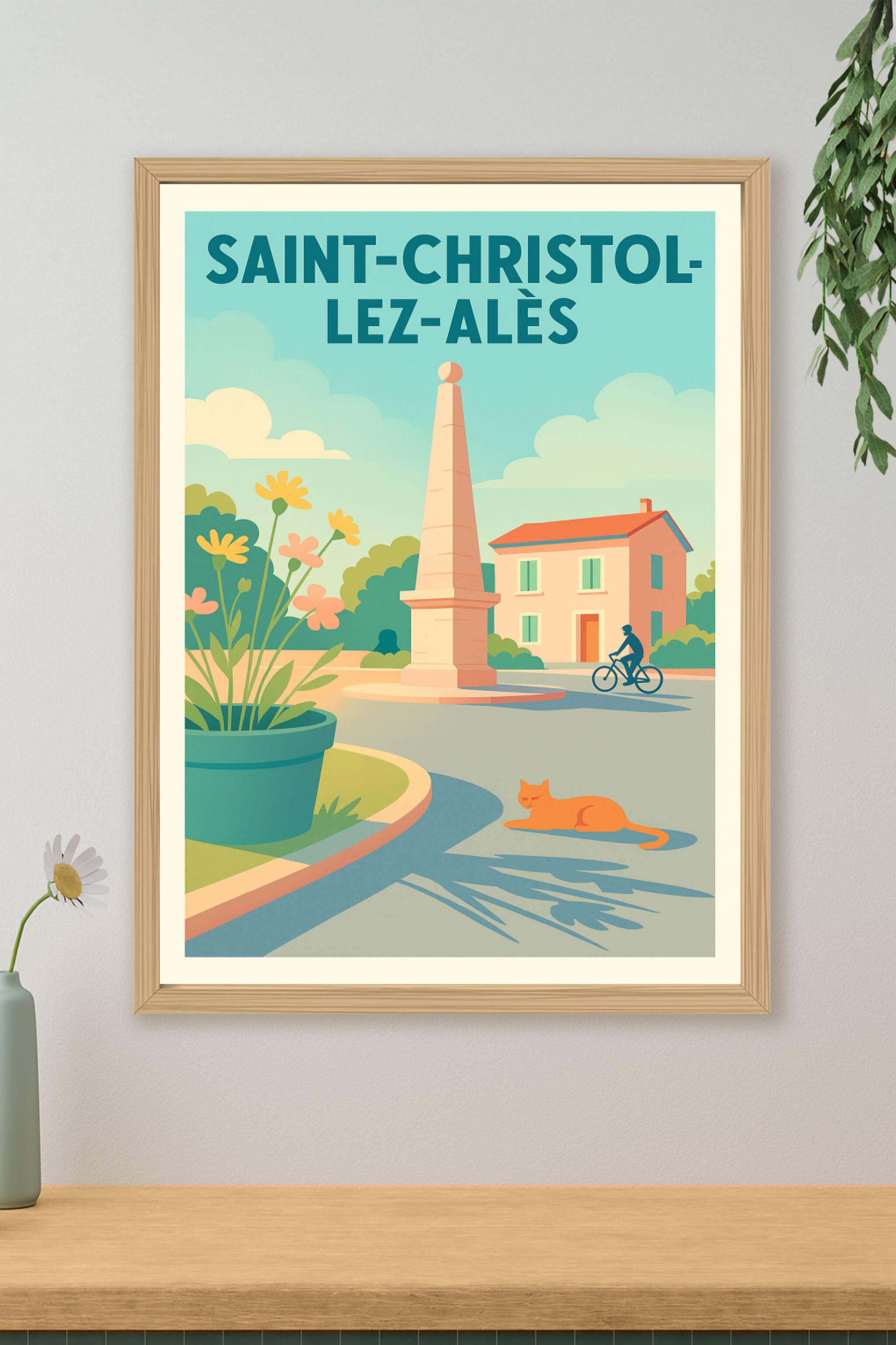 Affiche de Saint-Christol-lez-Alès - Charme et Sérénité au Cœur du Village