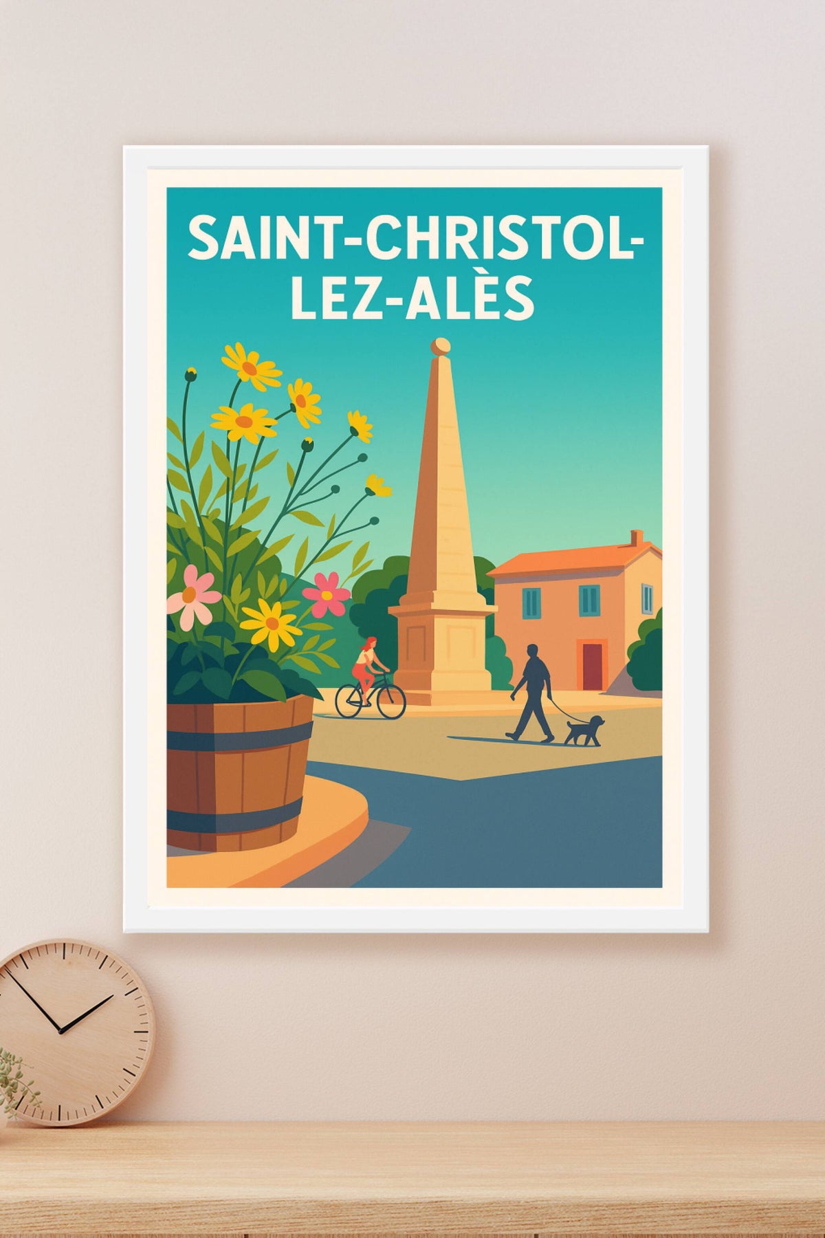Affiche de Saint-Christol-lez-Alès - Charme et sérénité du Sud de la France