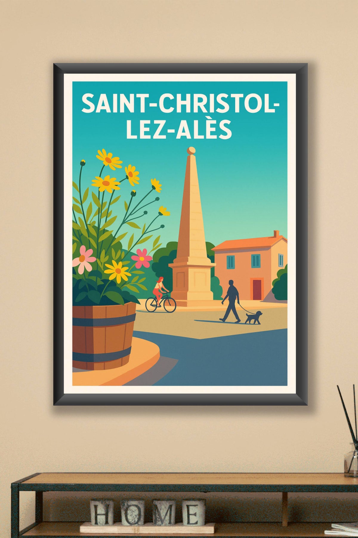 Affiche de Saint-Christol-lez-Alès - Charme et sérénité du Sud de la France