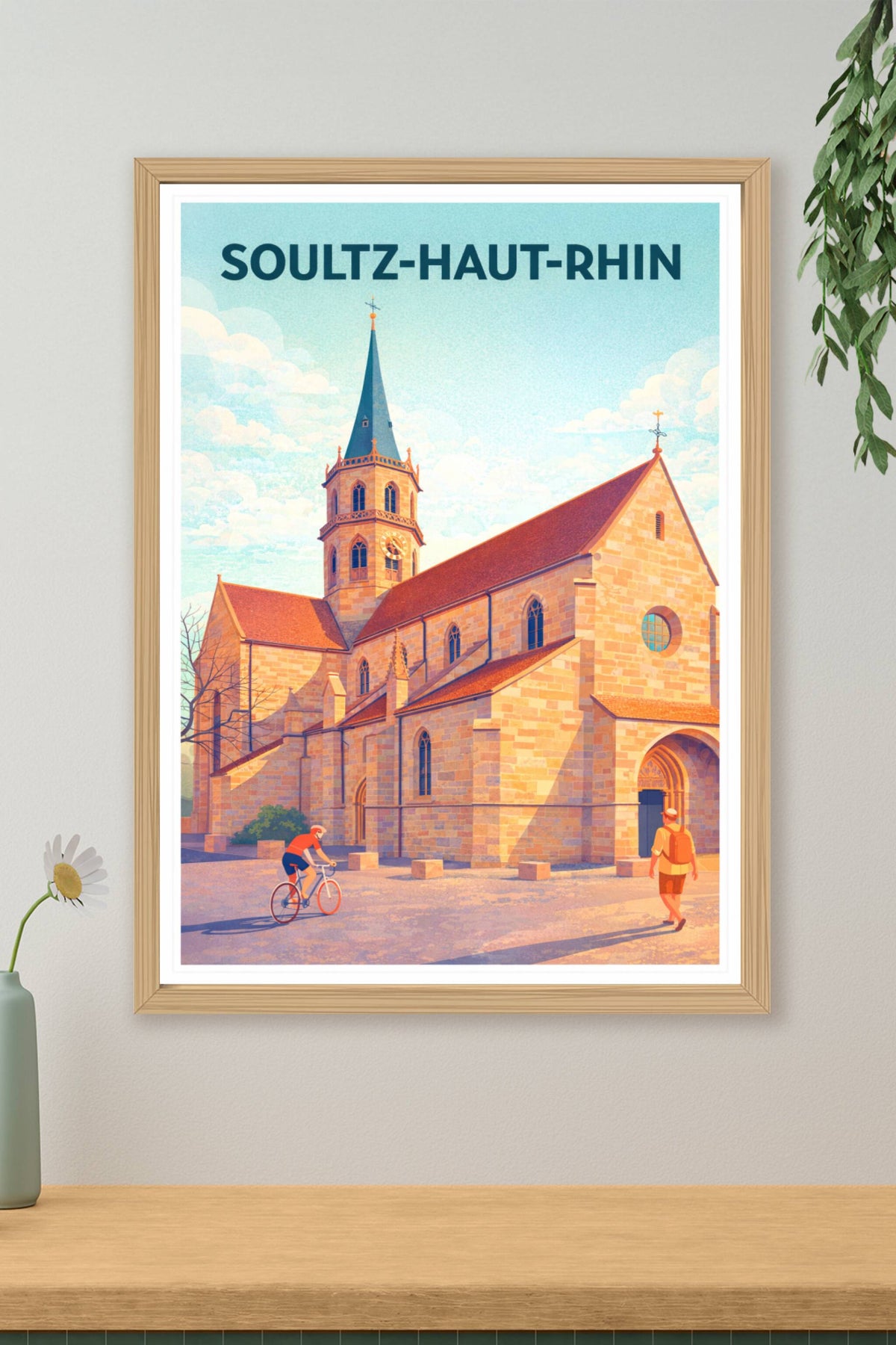 Affiche de Soultz-Haut-Rhin - Charme historique et sérénité alsacienne