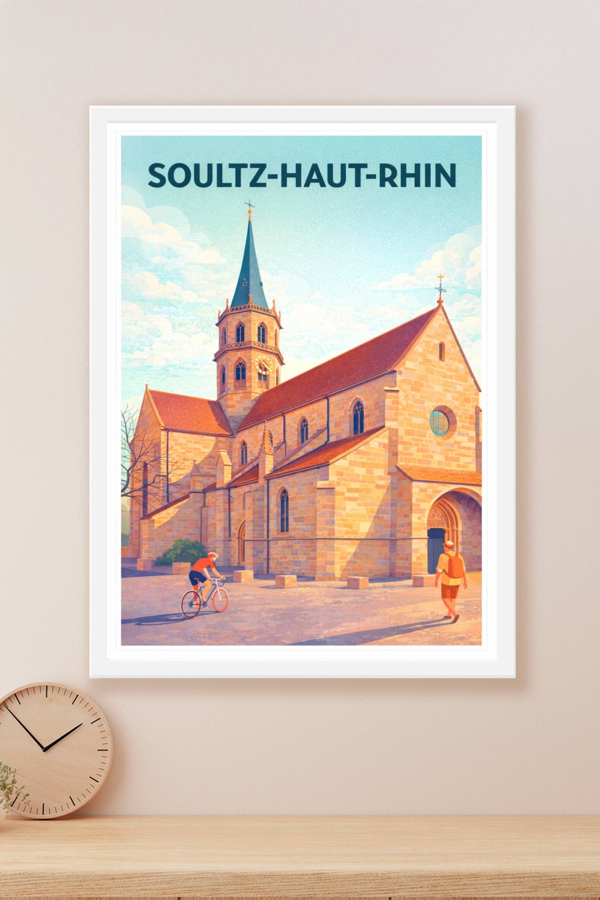 Affiche de Soultz-Haut-Rhin - Charme historique et sérénité alsacienne
