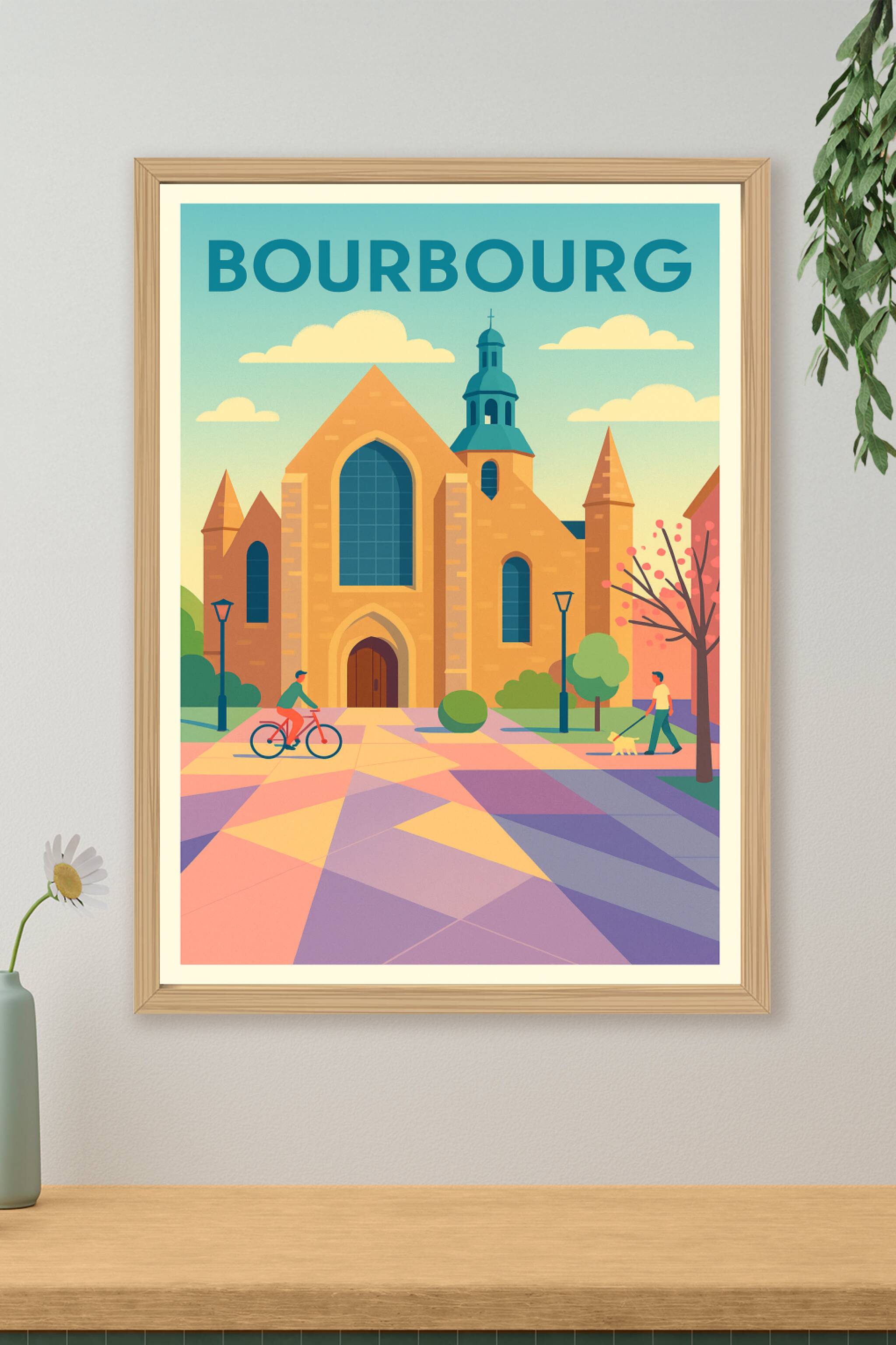 Affiche de Bourbourg - Charme et sérénité au cœur du Nord