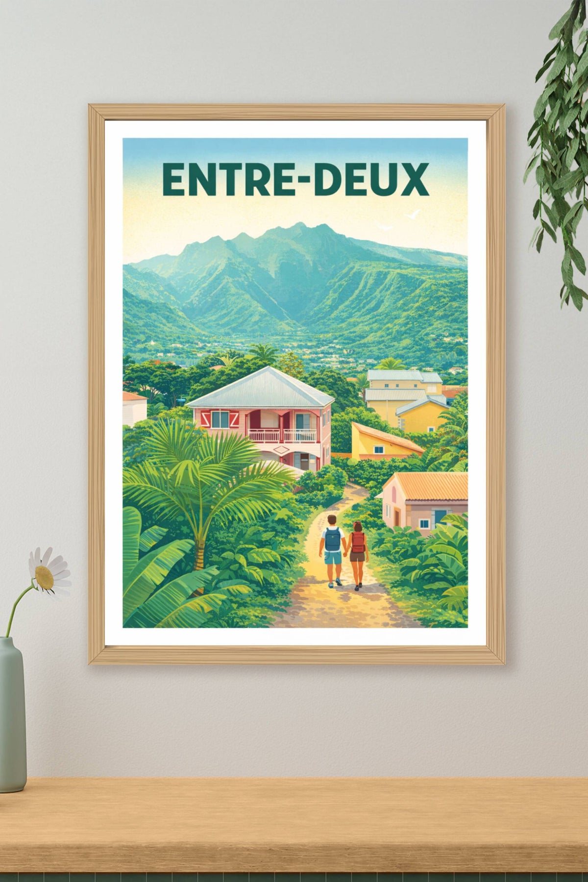 Affiche de Entre-Deux - Évasion au cœur des montagnes réunionnaises