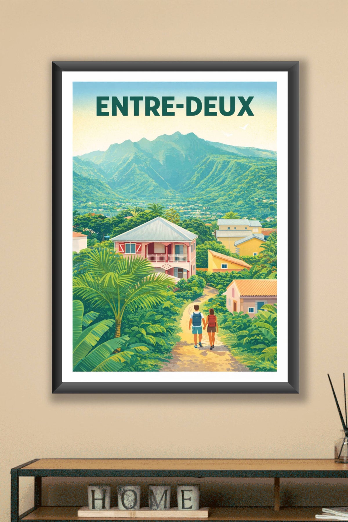 Affiche de Entre-Deux - Évasion au cœur des montagnes réunionnaises