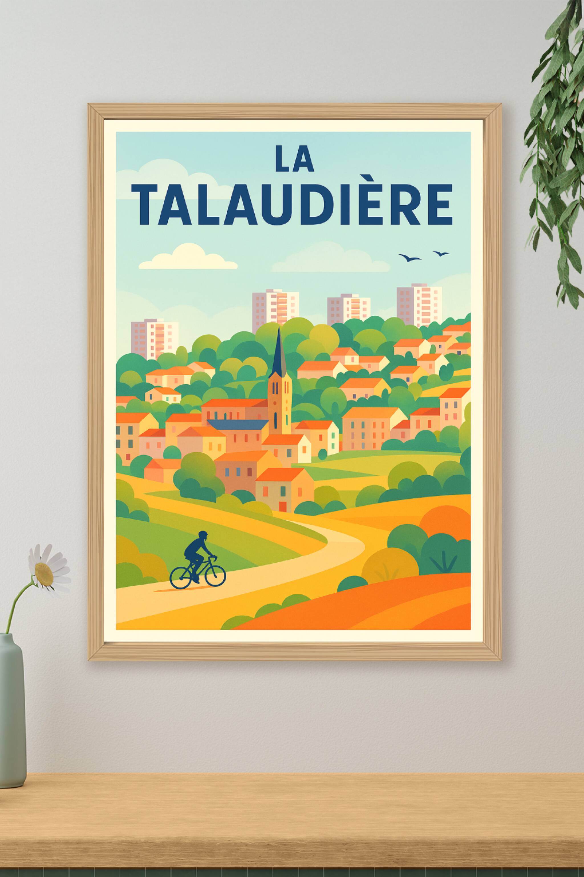 Affiche de La Talaudière - Charme et Sérénité au Cœur de la Nature