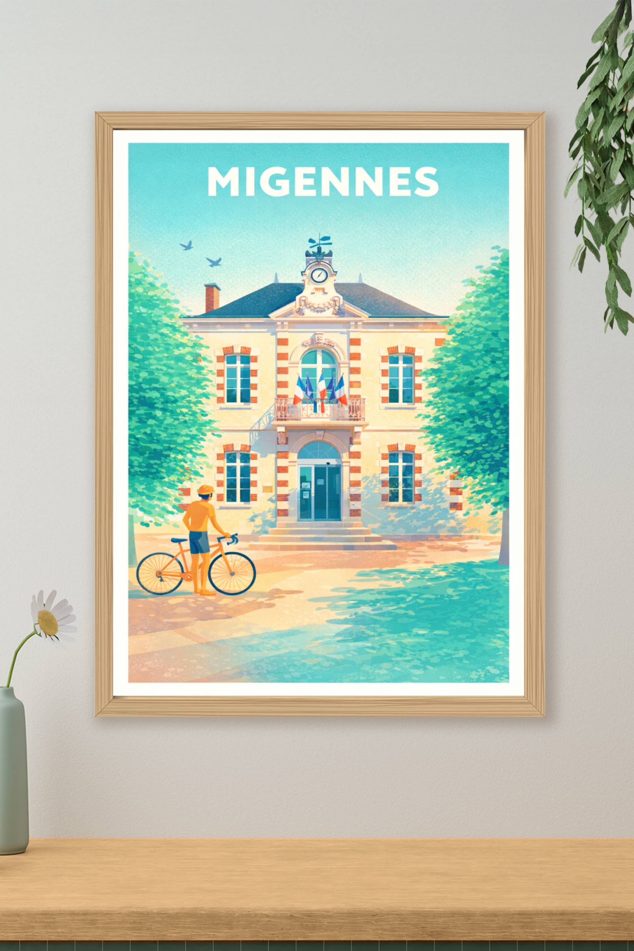 Affiche de Migennes - Charme et sérénité au cœur de la Bourgogne
