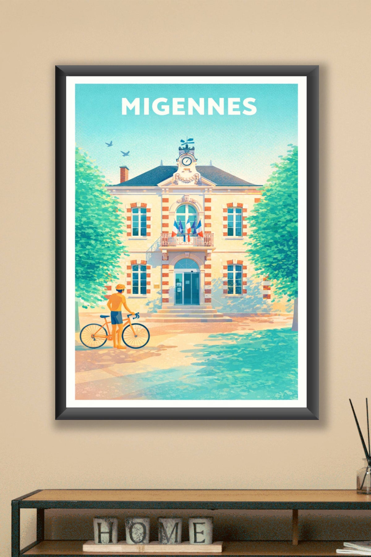 Affiche de Migennes - Charme et sérénité au cœur de la Bourgogne