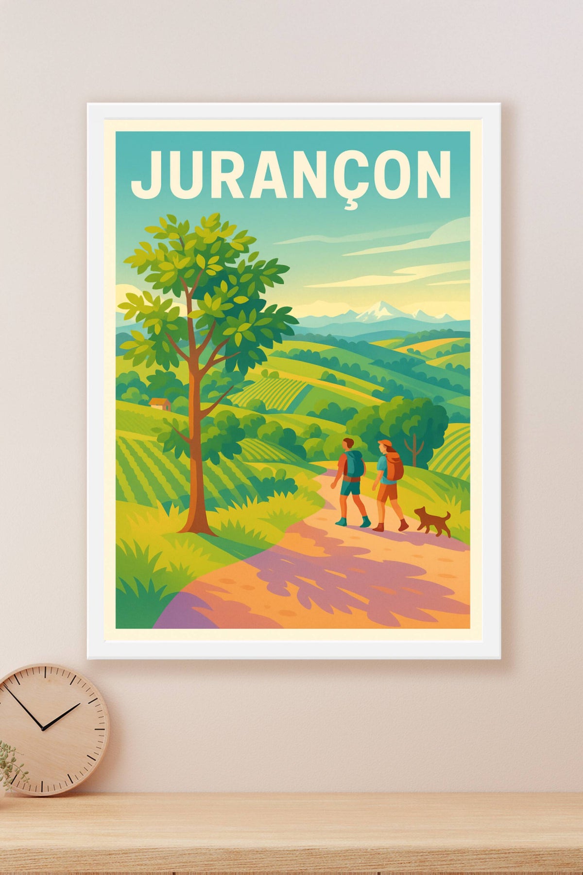 Affiche de Jurançon - Promenade au cœur des vignobles