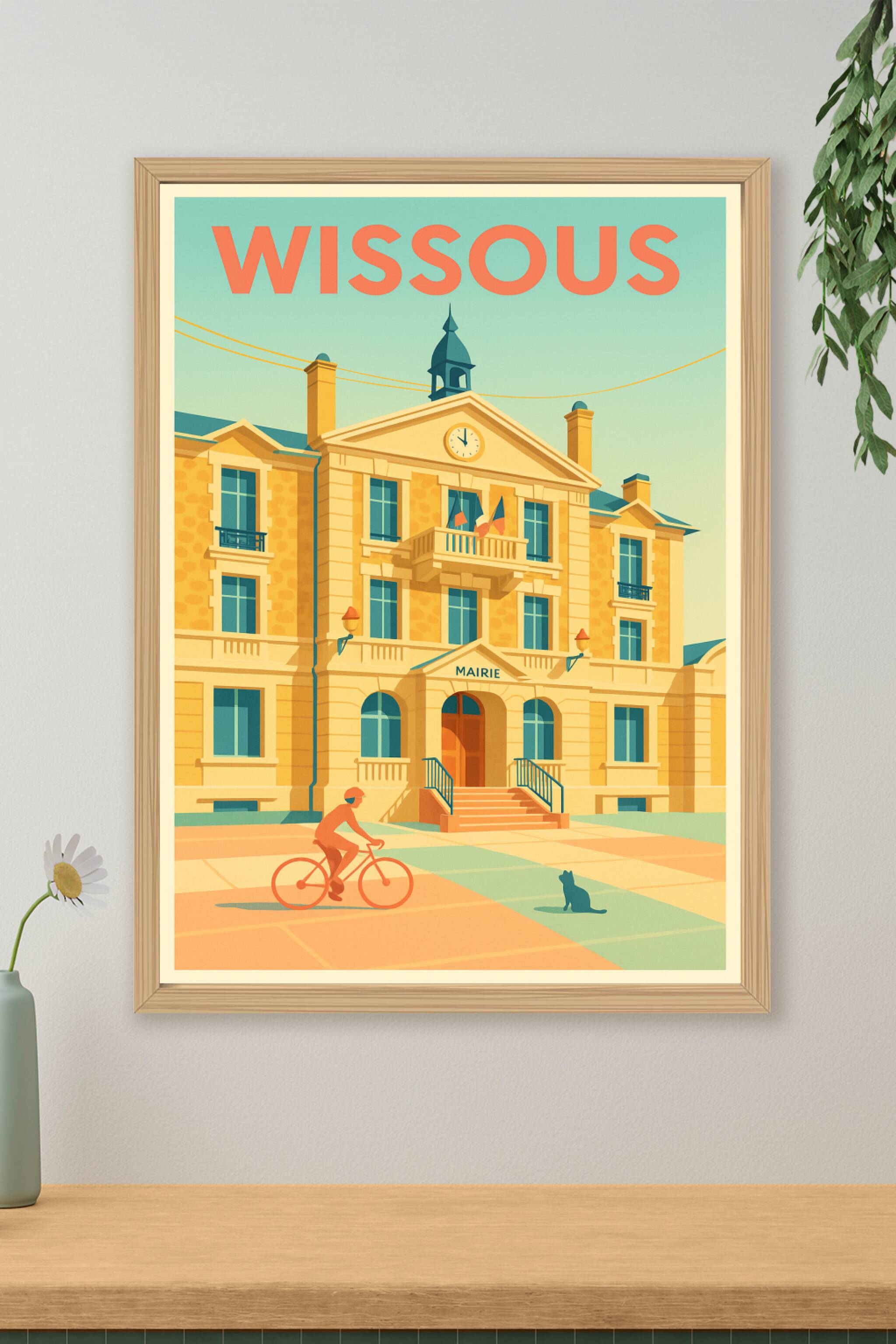 Affiche de Wissous - Charme et sérénité au cœur de la ville