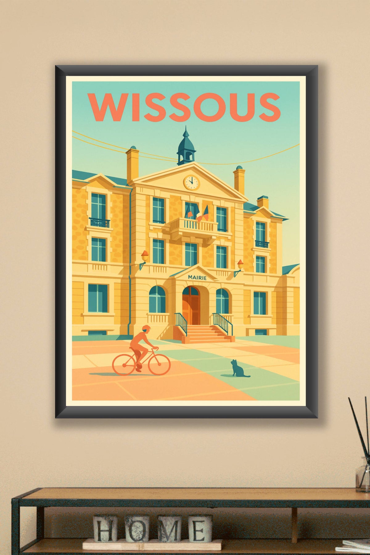Affiche de Wissous - Charme et sérénité au cœur de la ville