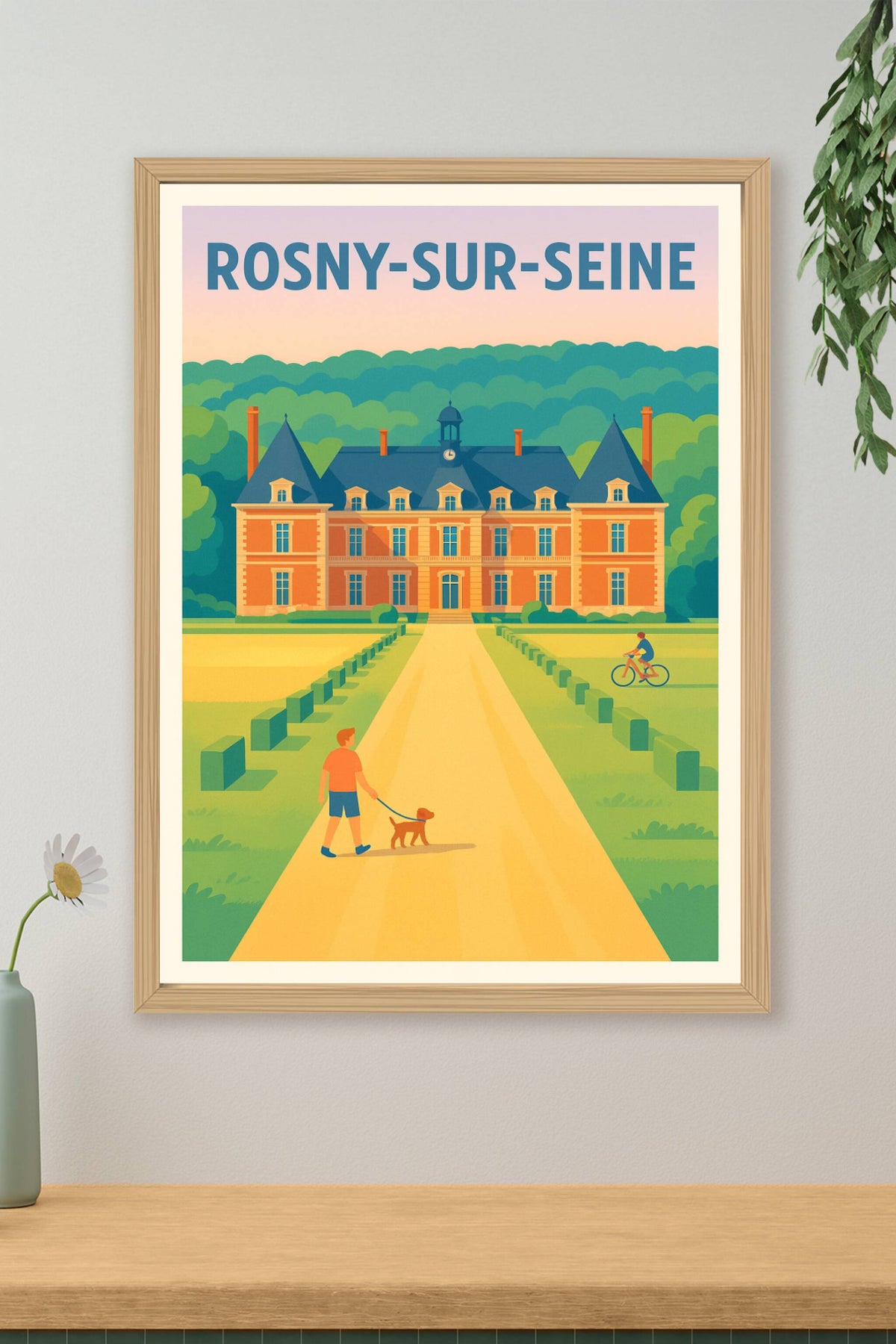 Affiche de Rosny-sur-Seine - Charme et sérénité au château