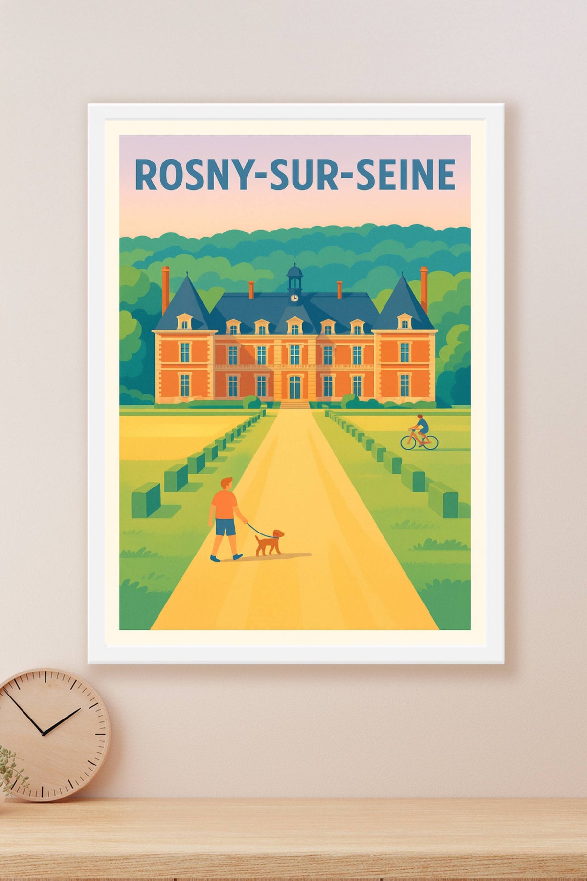 Affiche de Rosny-sur-Seine - Charme et sérénité au château