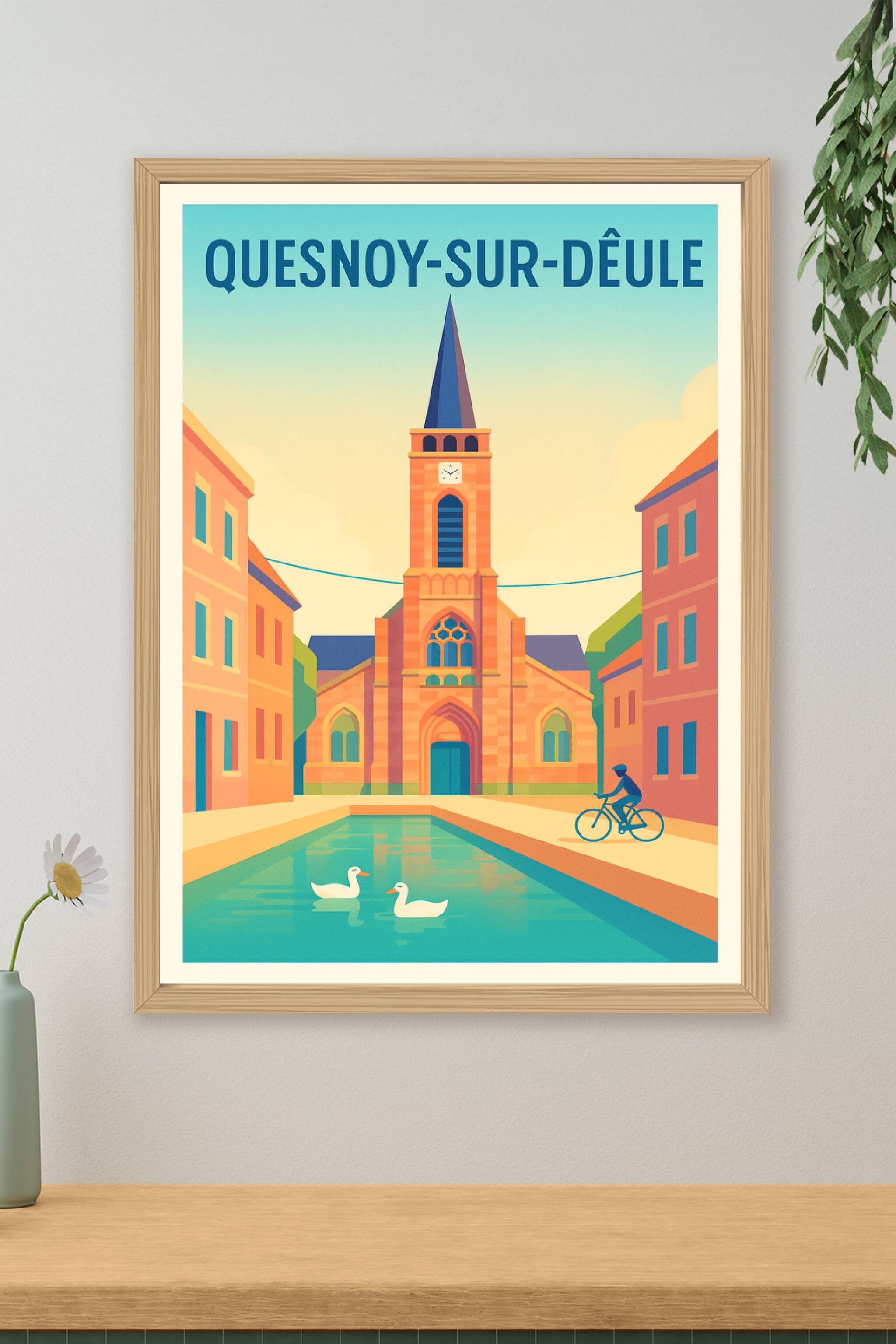 Affiche de Quesnoy-sur-Deûle - Charme paisible au fil de l'eau