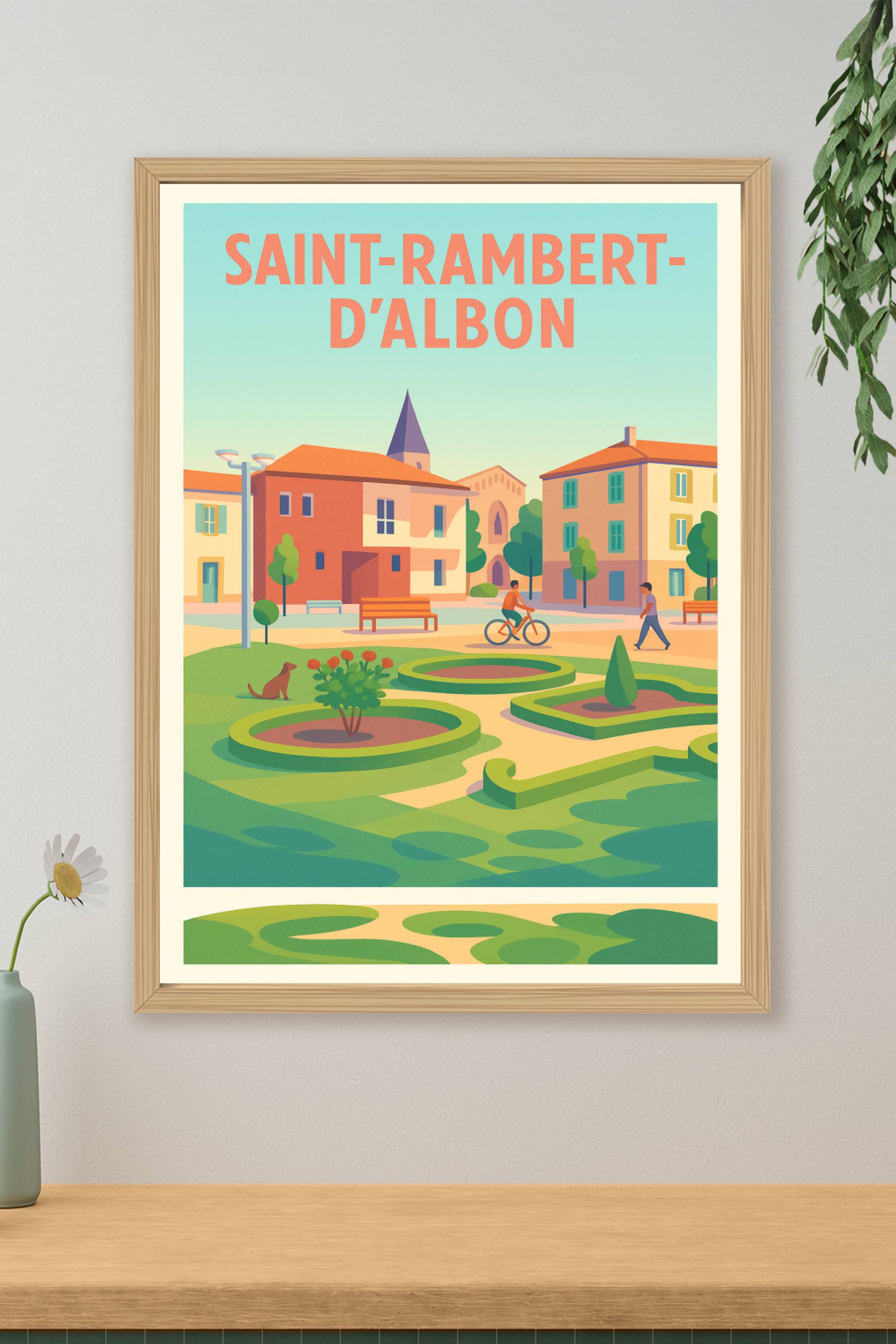 Affiche de Saint-Rambert-d'Albon - Charme et Sérénité du Cœur de Ville