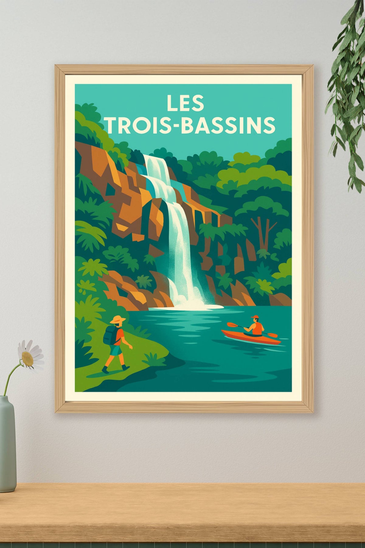 Affiche de Les Trois-Bassins - Évasion Nature et Aventure