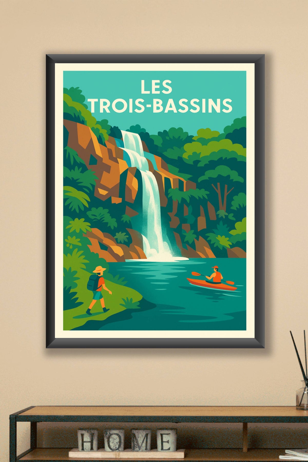 Affiche de Les Trois-Bassins - Évasion Nature et Aventure