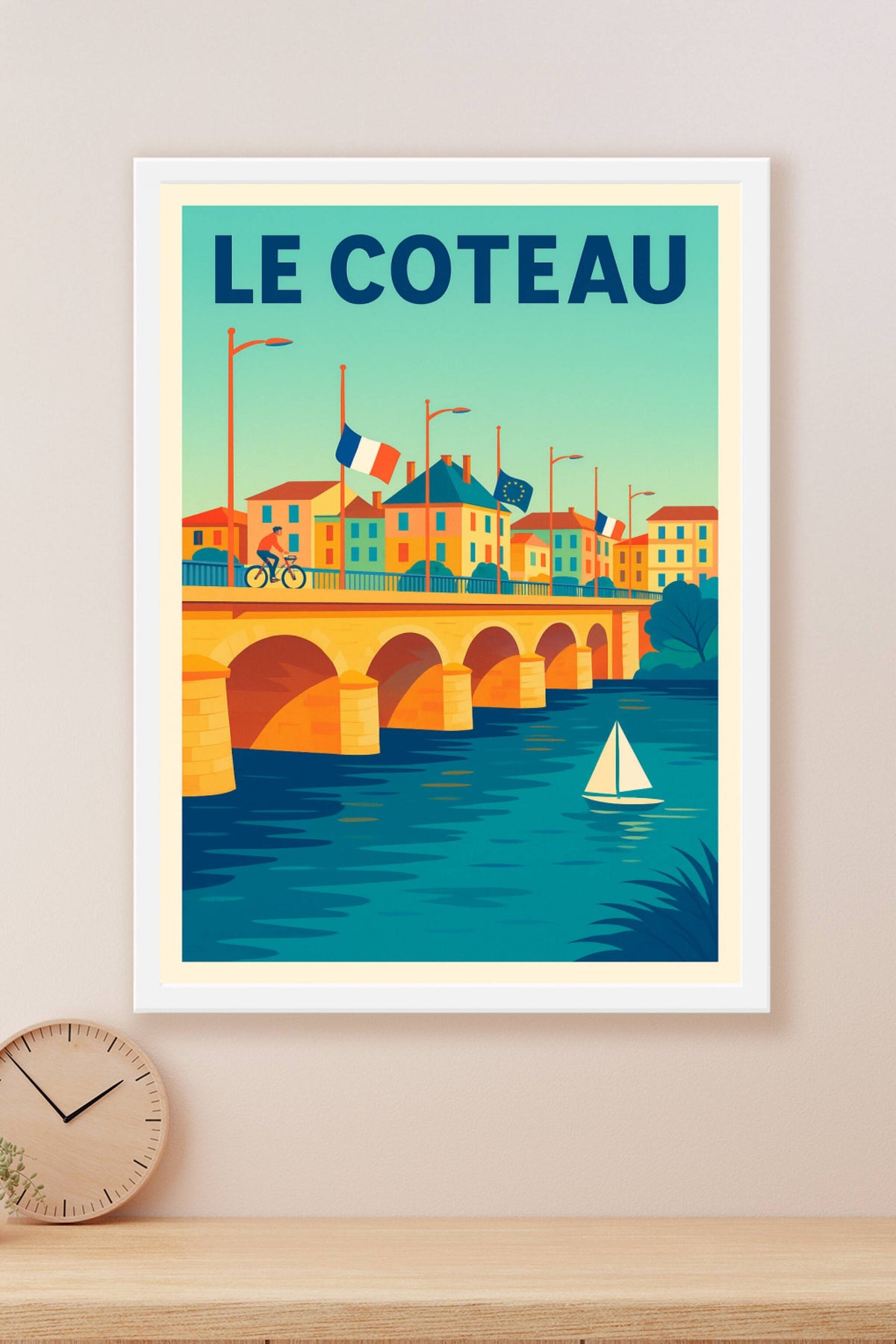 Affiche de Le Coteau - Charme et Sérénité au Bord de l'Eau