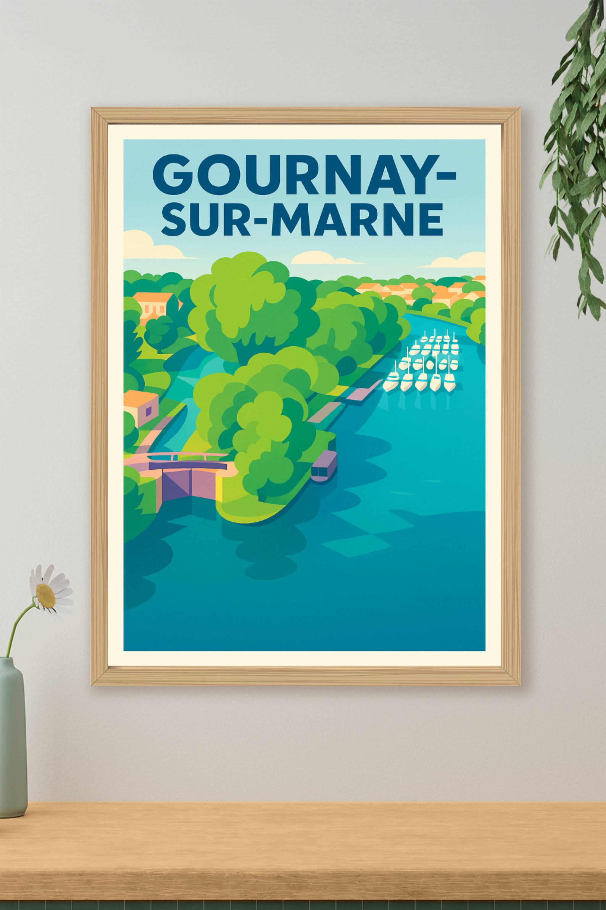 Affiche de Gournay-sur-Marne - Plénitude au fil de l'eau