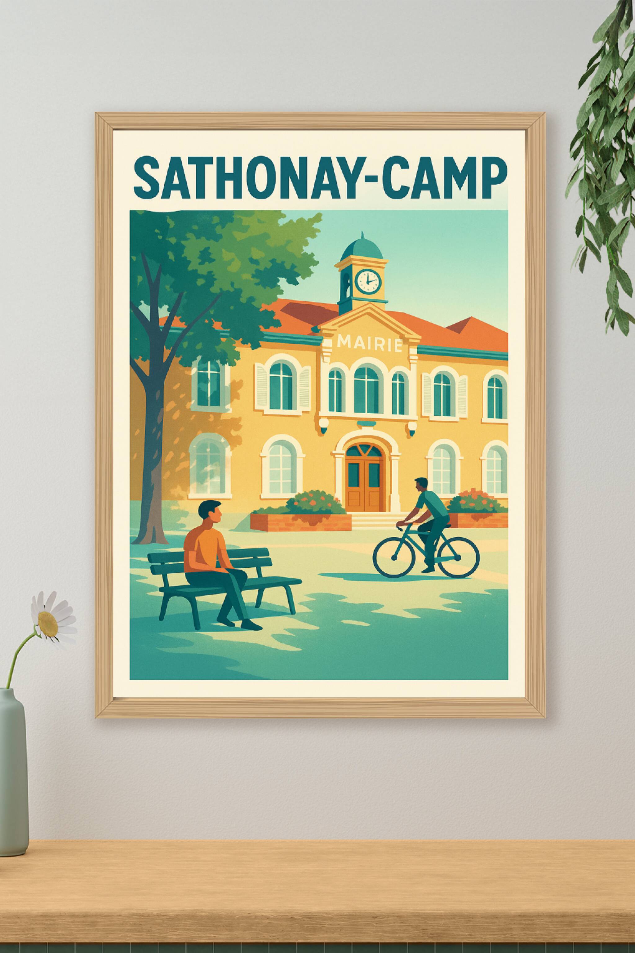 Affiche de Sathonay-Camp - Charme et Sérénité au Cœur de la Ville