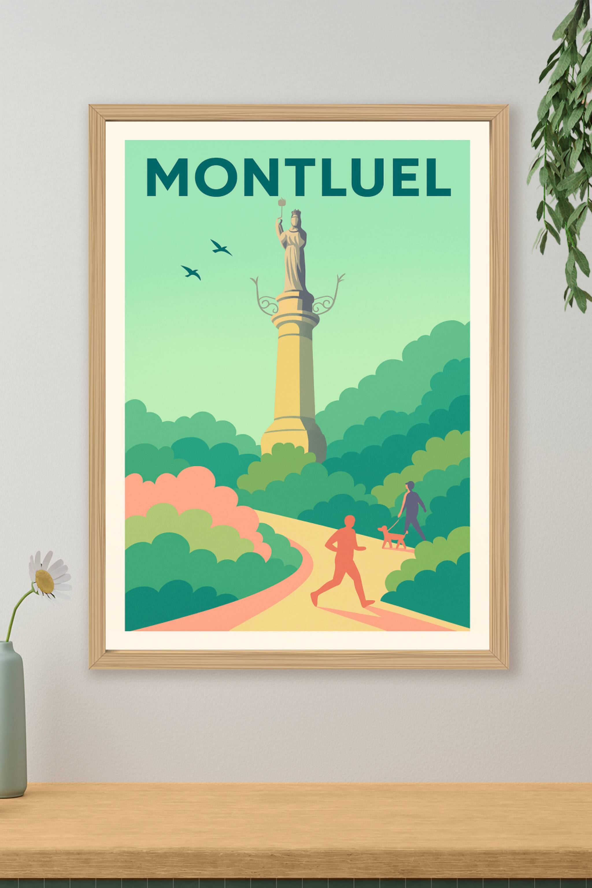 Affiche de Montluel - Un havre de verdure et d'histoire
