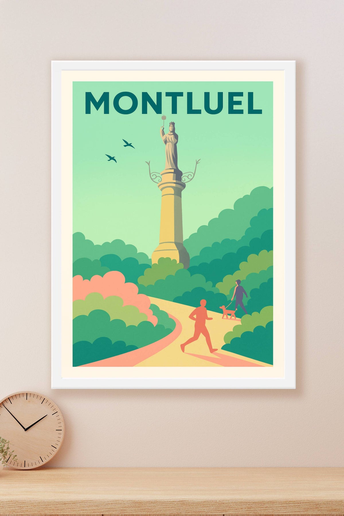 Affiche de Montluel - Un havre de verdure et d'histoire