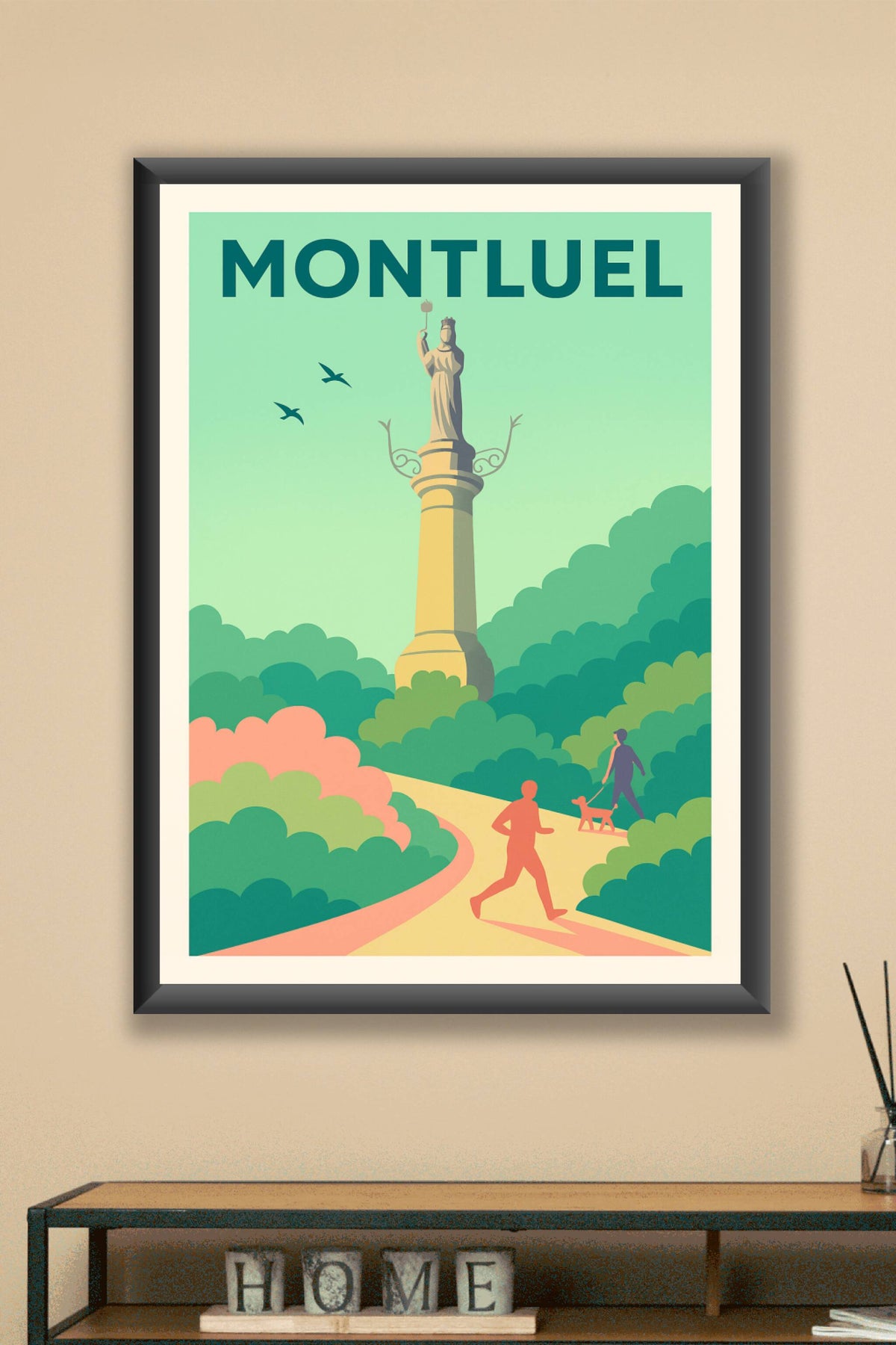 Affiche de Montluel - Un havre de verdure et d'histoire