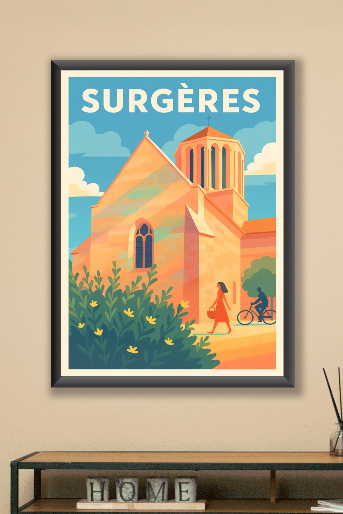 Affiche de Surgères - Charme et lumière de la Venise du Haut-Poitou