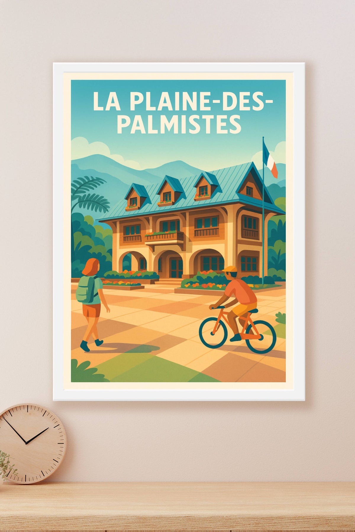 Affiche de La Plaine-des-Palmistes - Charme et authenticité tropicale