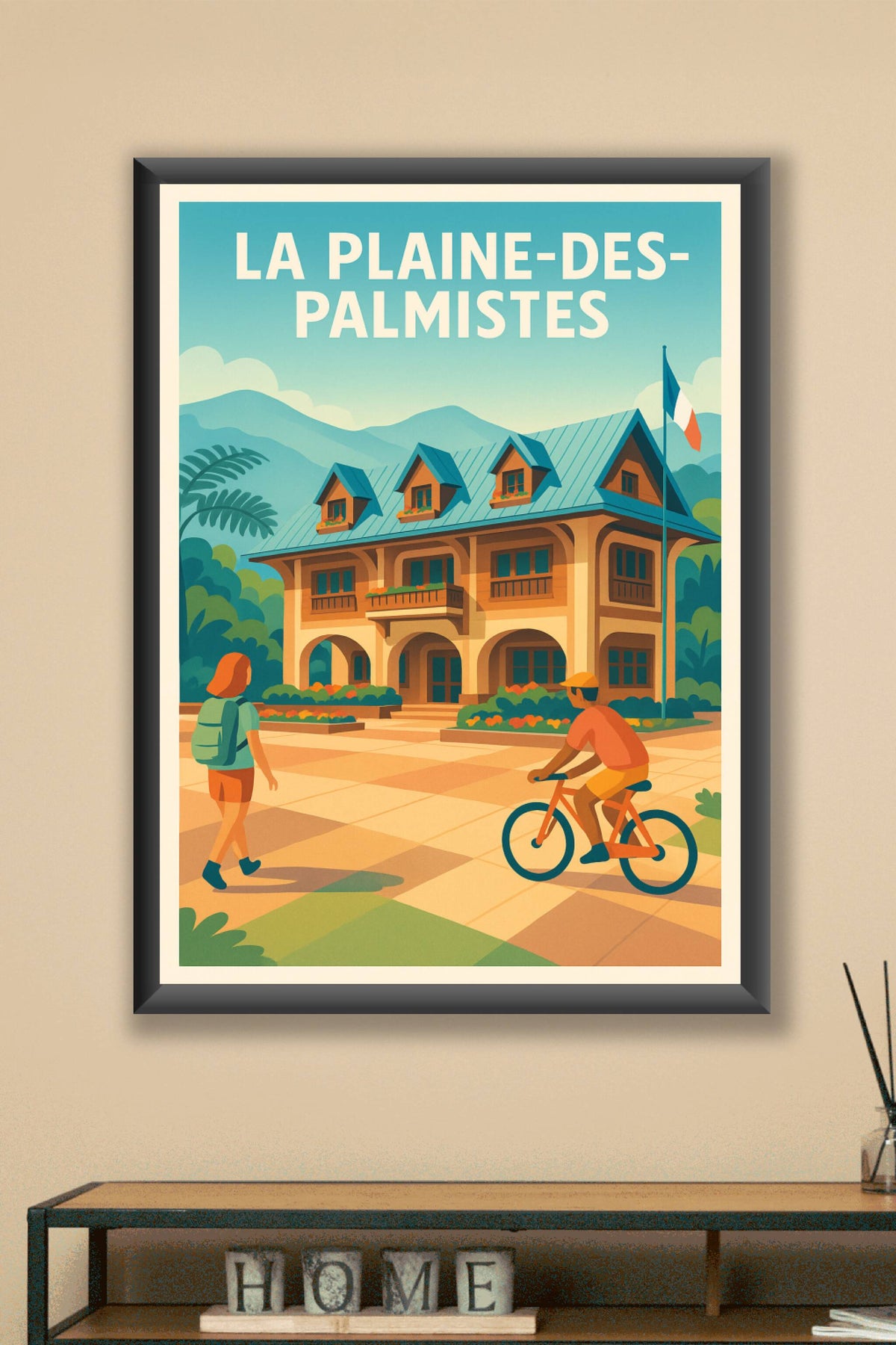 Affiche de La Plaine-des-Palmistes - Charme et authenticité tropicale