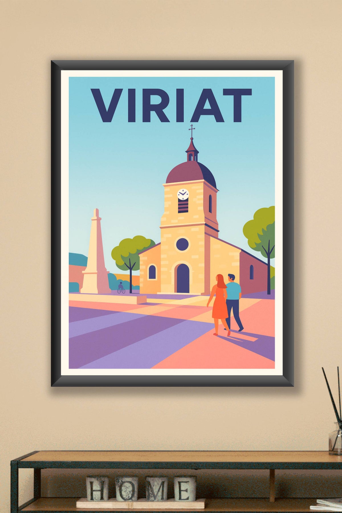 Affiche de Viriat - Charme et Sérénité au Cœur du Village