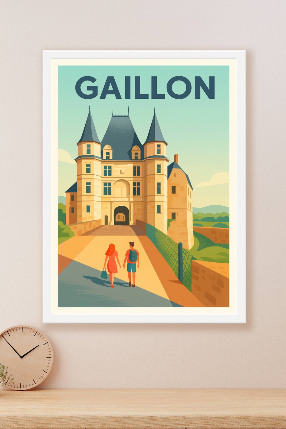 Affiche de Gaillon - L'élégance historique à portée de main