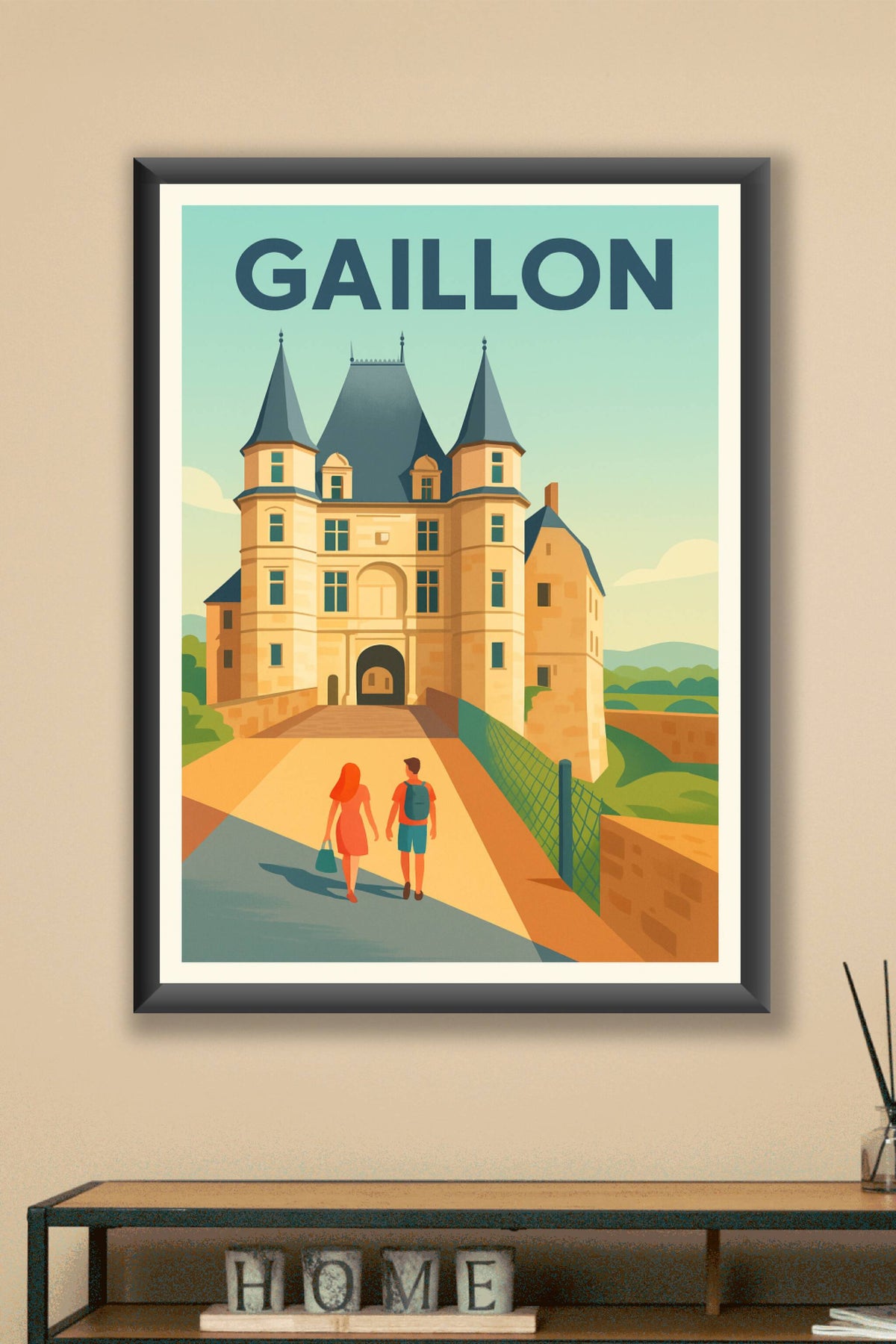 Affiche de Gaillon - L'élégance historique à portée de main