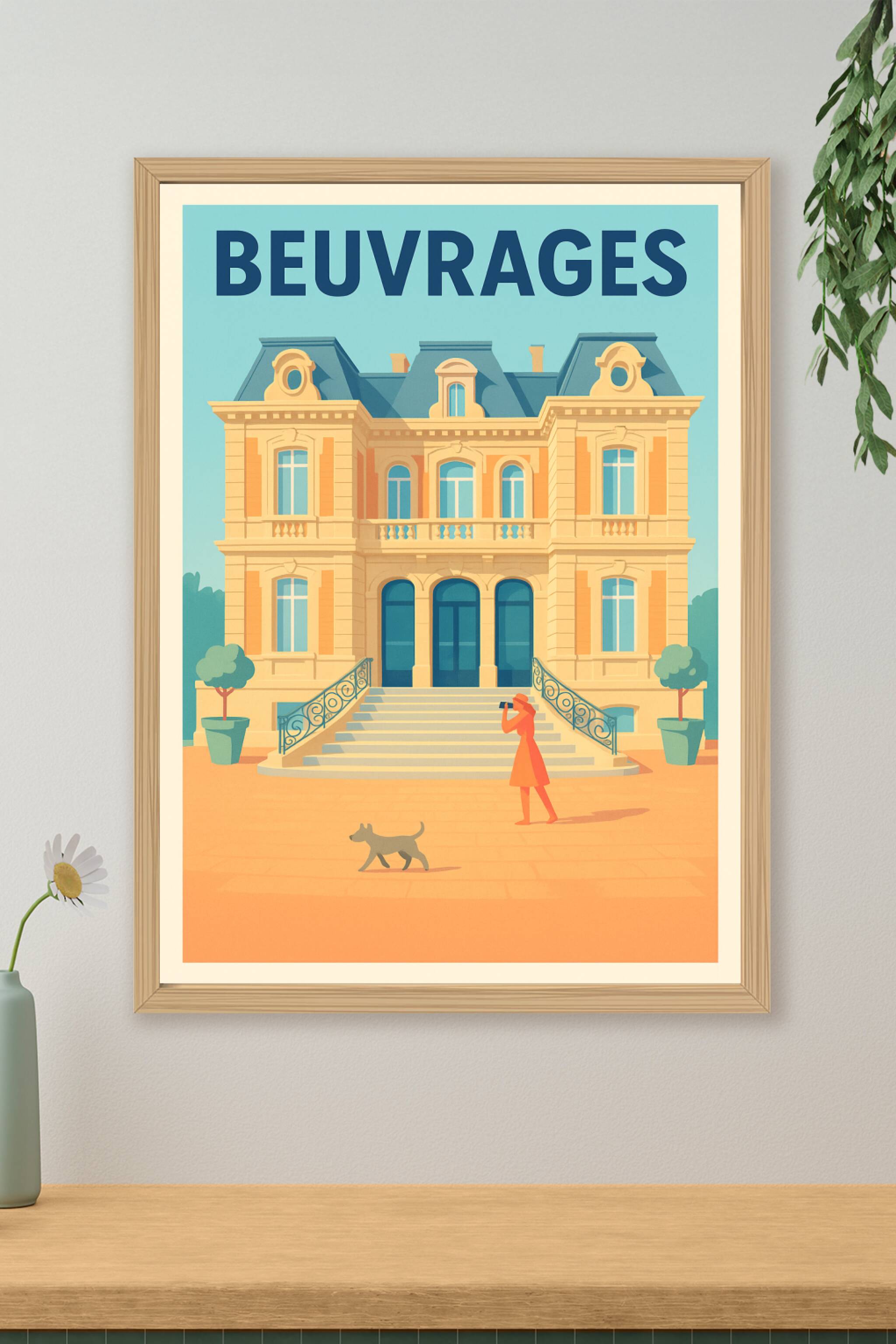 Affiche de Beuvrages - Élégance et charme à chaque regard