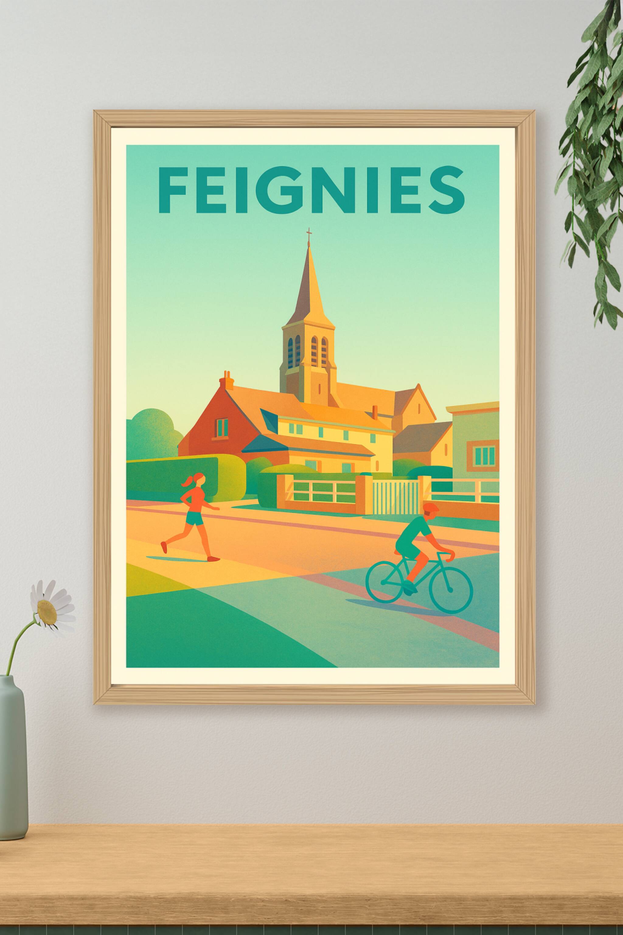 Affiche de Feignies - Un havre de tranquillité au quotidien