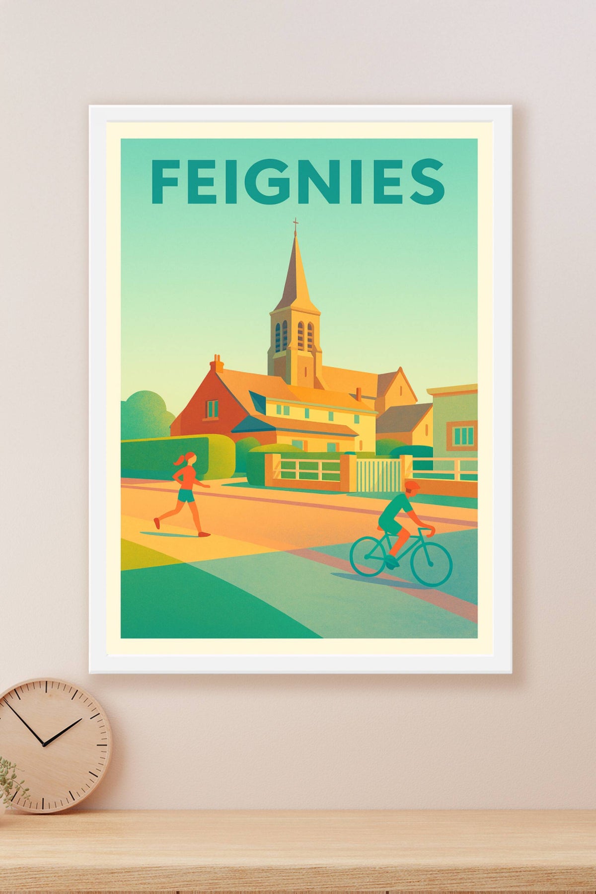 Affiche de Feignies - Un havre de tranquillité au quotidien