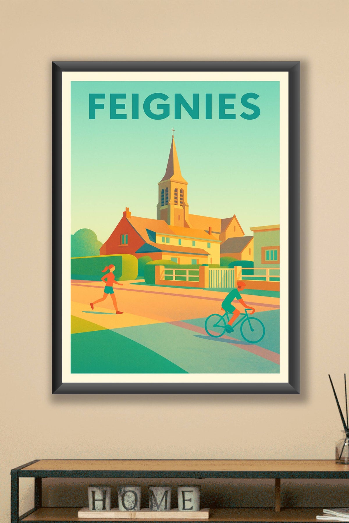 Affiche de Feignies - Un havre de tranquillité au quotidien