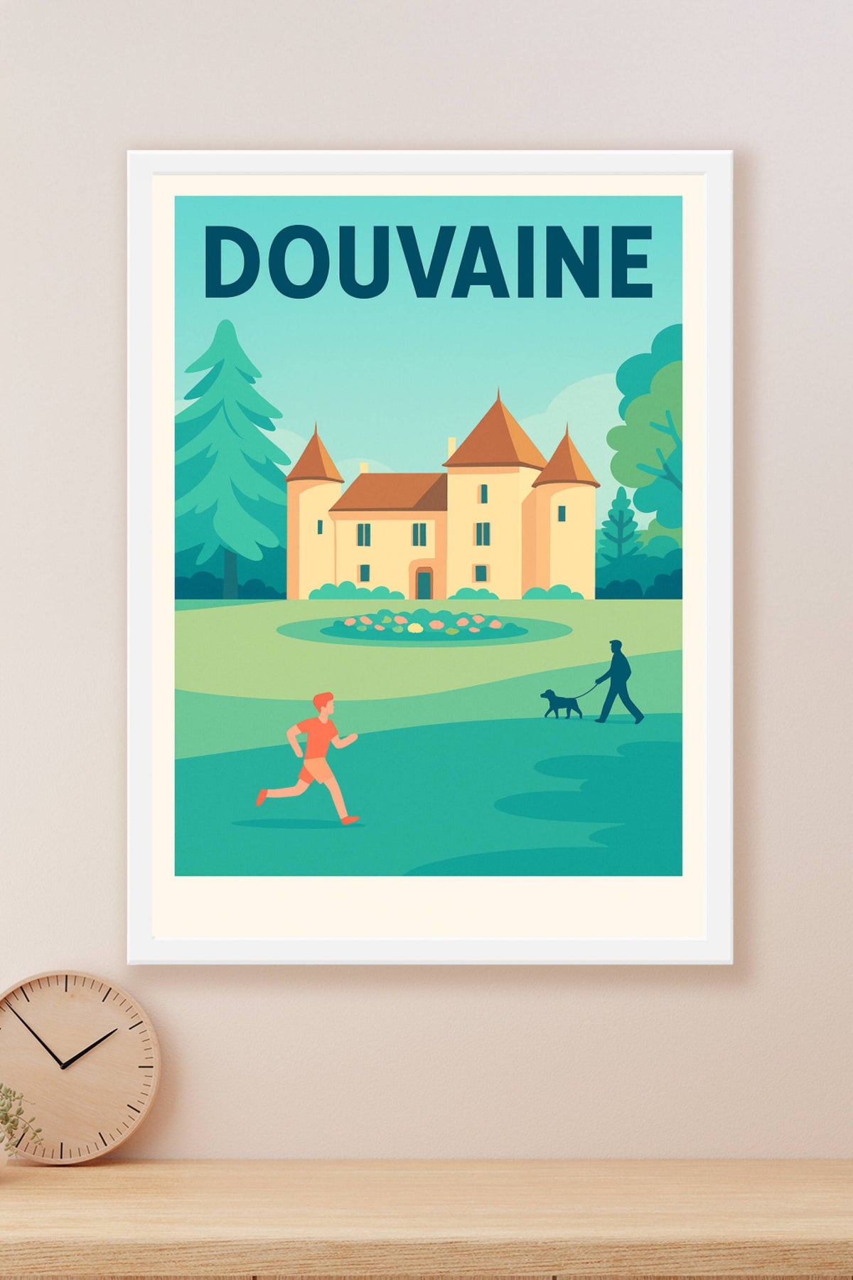 Affiche de Douvaine - Charme et sérénité au cœur de la nature