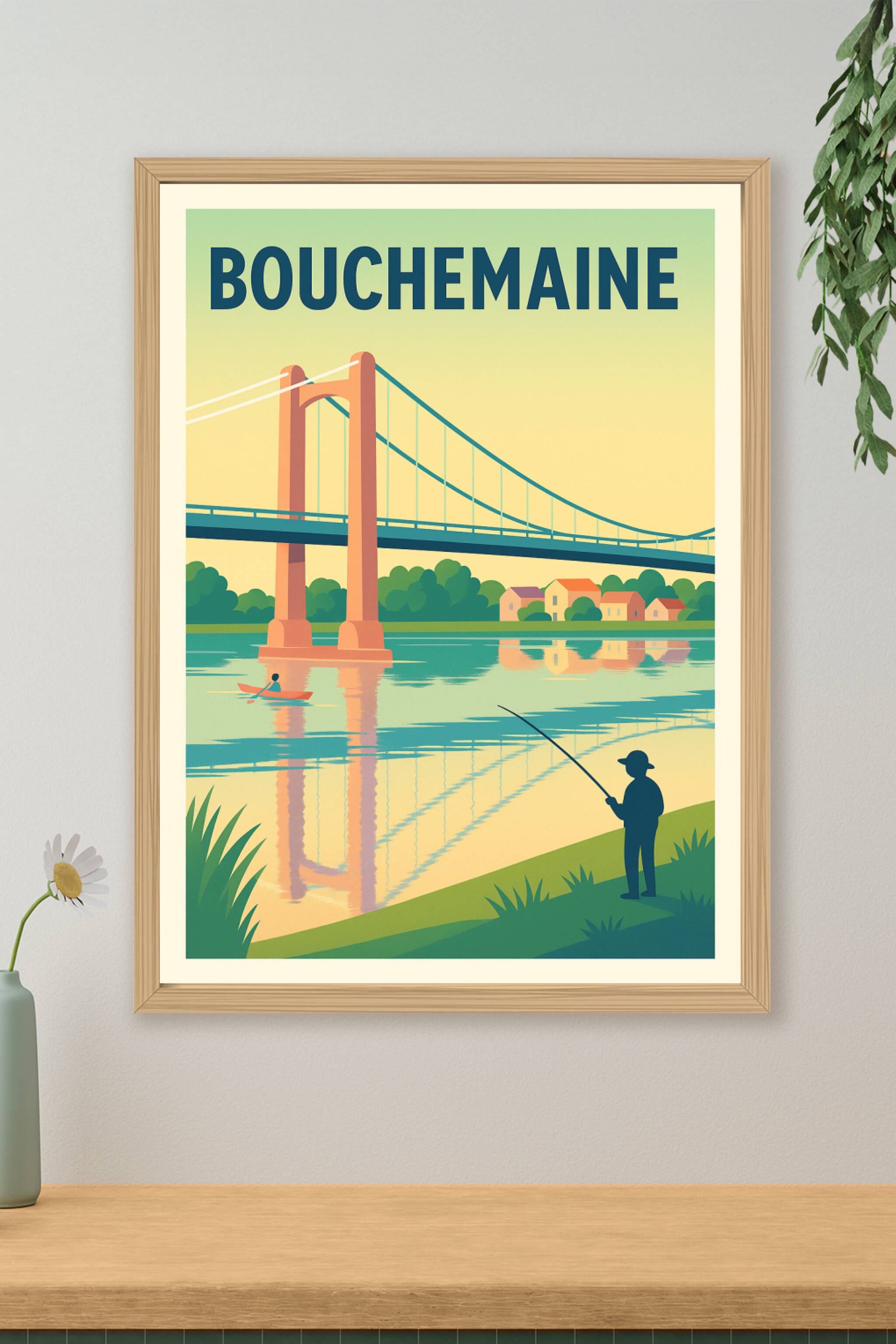 Affiche de Bouchemaine - Sérénité au fil de l'eau