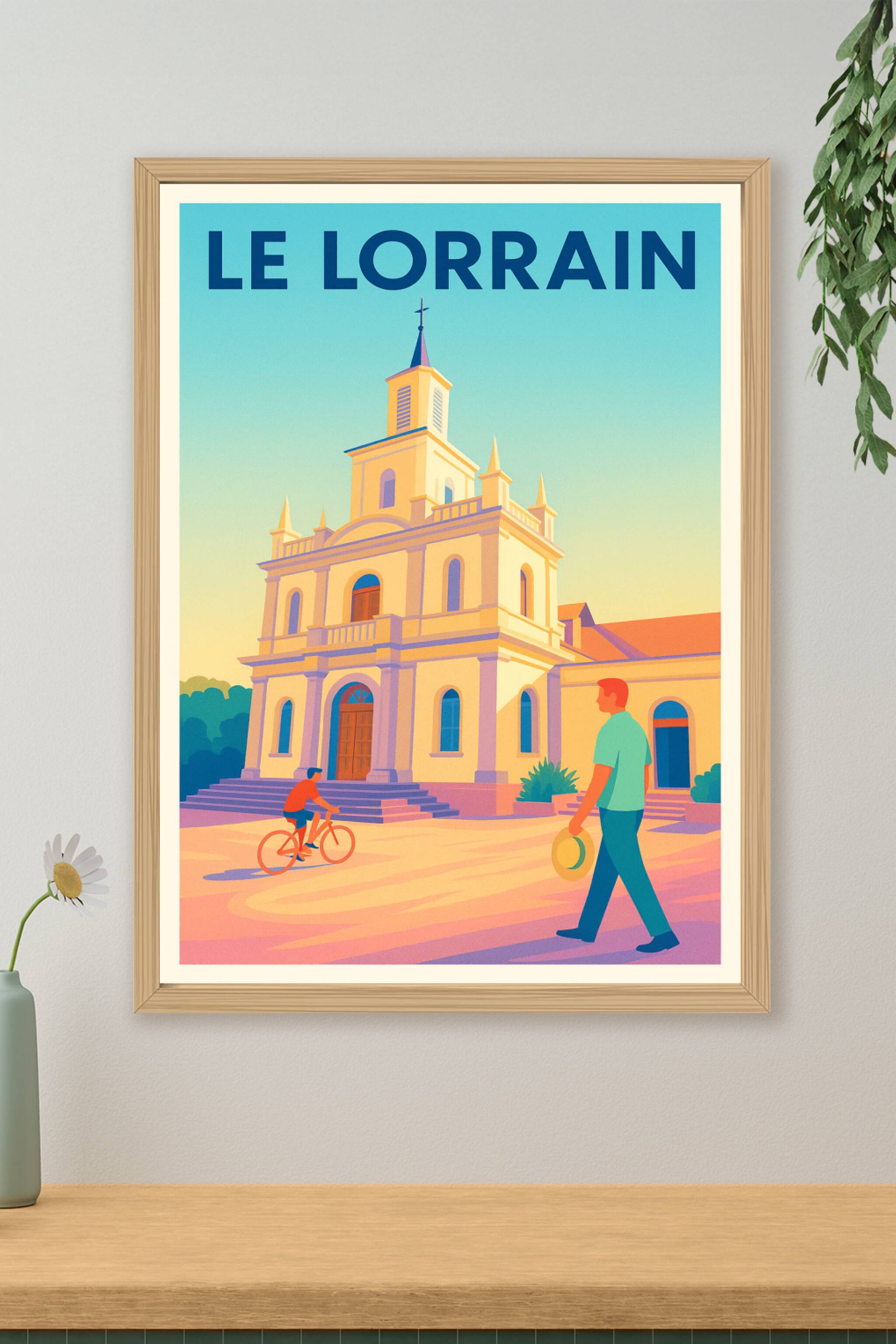 Affiche de Le Lorrain - Charme et sérénité tropicale