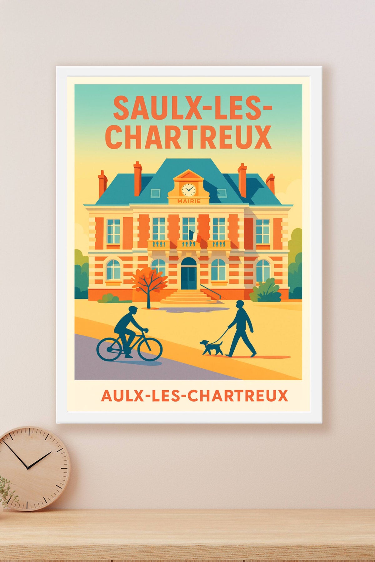 Affiche de Saulx-les-Chartreux - Charme et Sérénité au cœur de la mairie