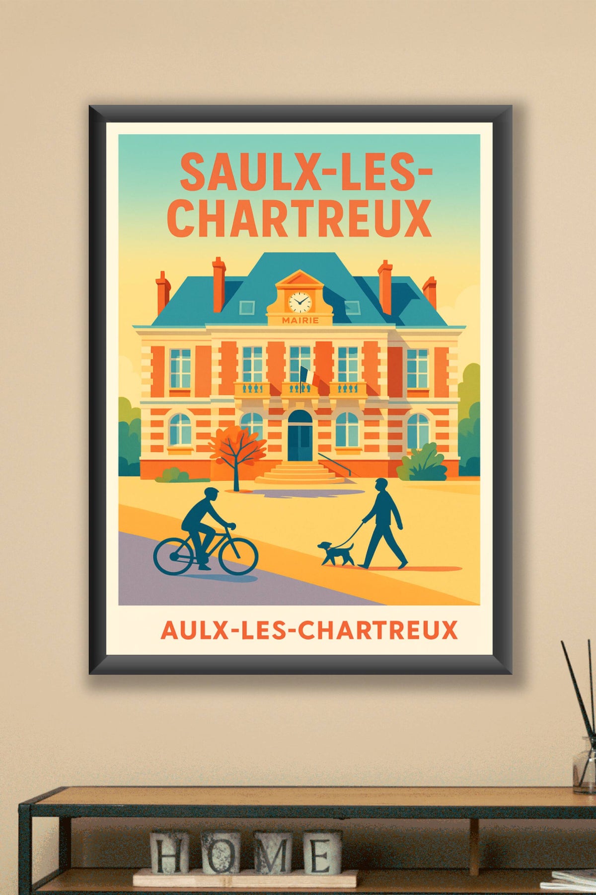 Affiche de Saulx-les-Chartreux - Charme et Sérénité au cœur de la mairie