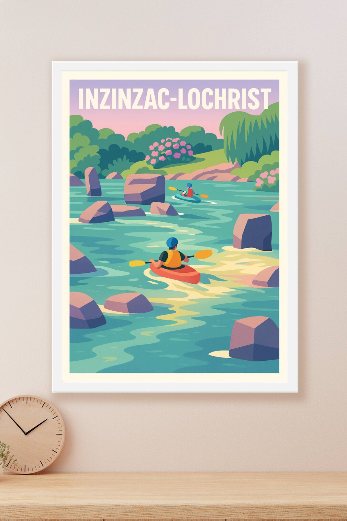 Affiche de Inzinzac-Lochrist - Aventure et nature au fil de l'eau