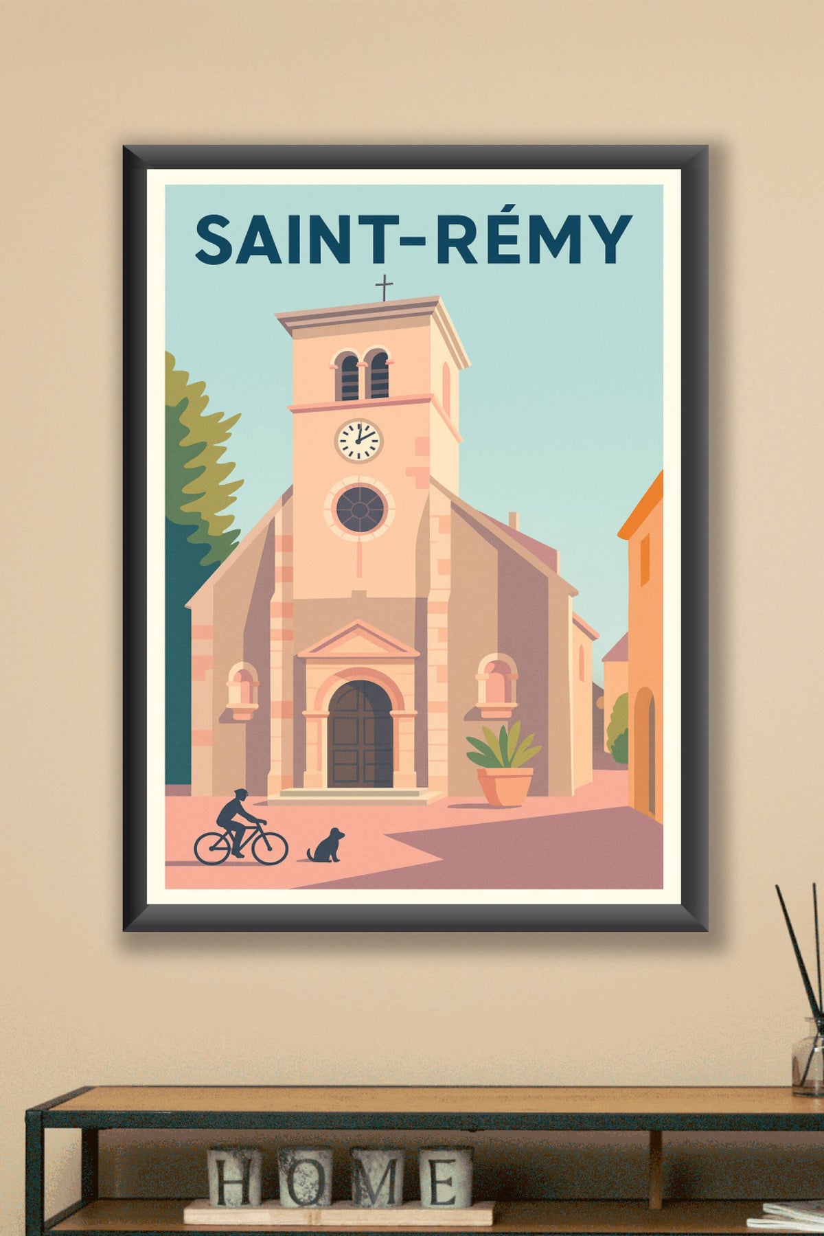 Affiche de Saint-Rémy - Charme intemporel au cœur de la Provence