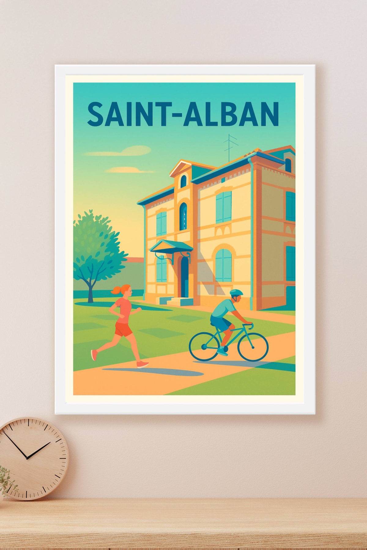 Affiche de Saint-Alban - Une escapade sportive en douceur