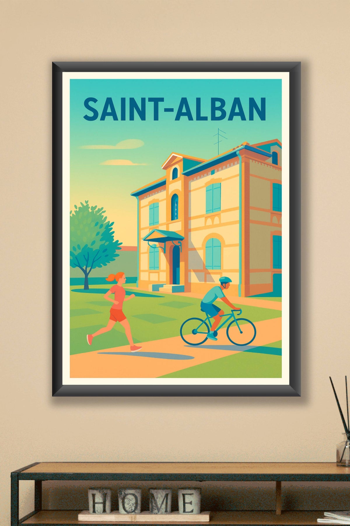Affiche de Saint-Alban - Une escapade sportive en douceur