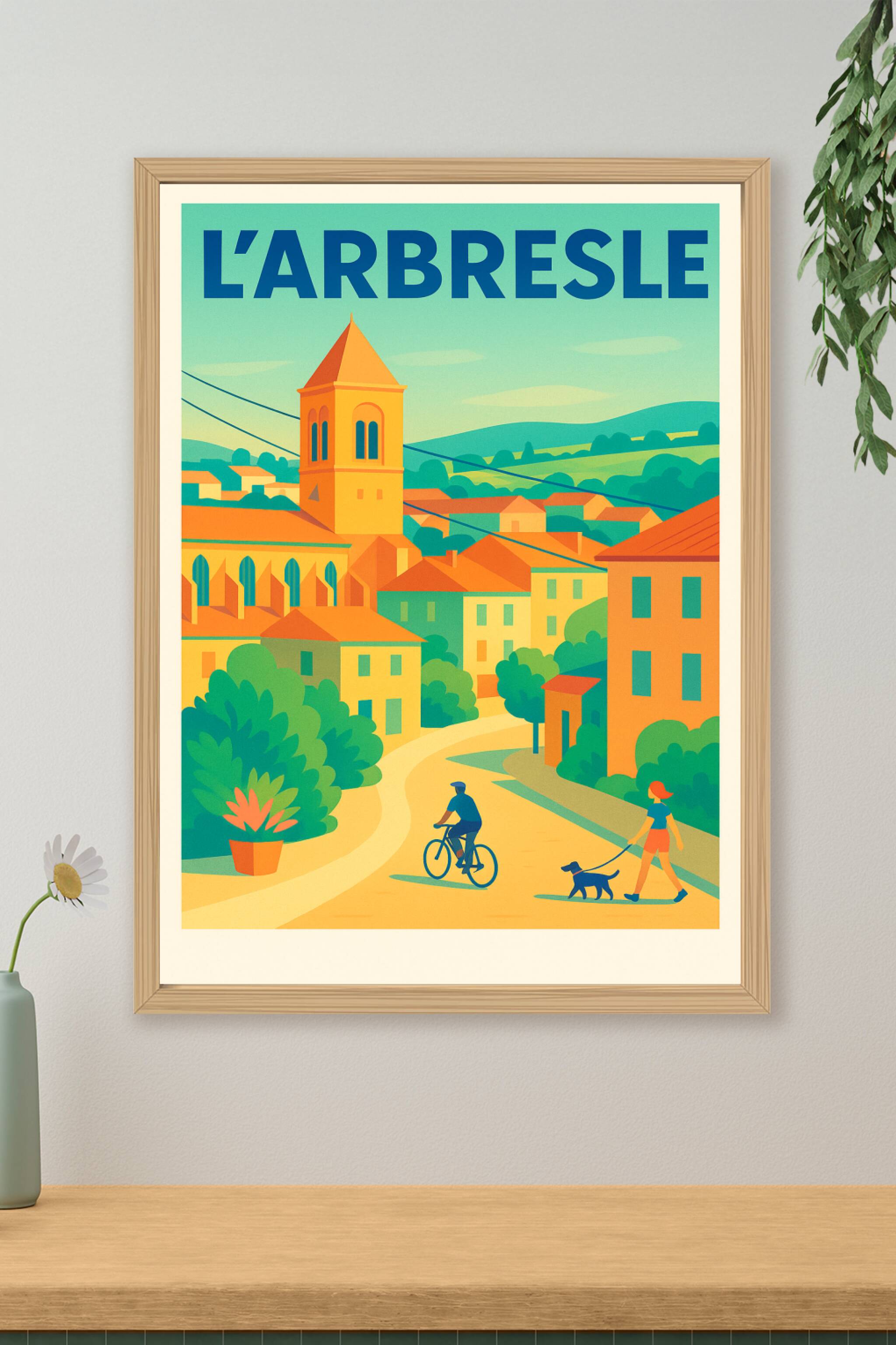 Affiche de L'Arbresle - Charme et sérénité au cœur du Rhône